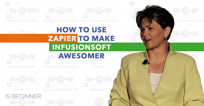 Make Infusionsoft Awesomer With Zapier