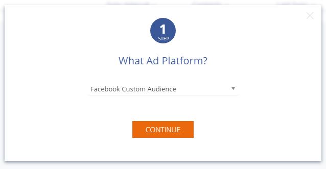 Create Facebook Custom Audience